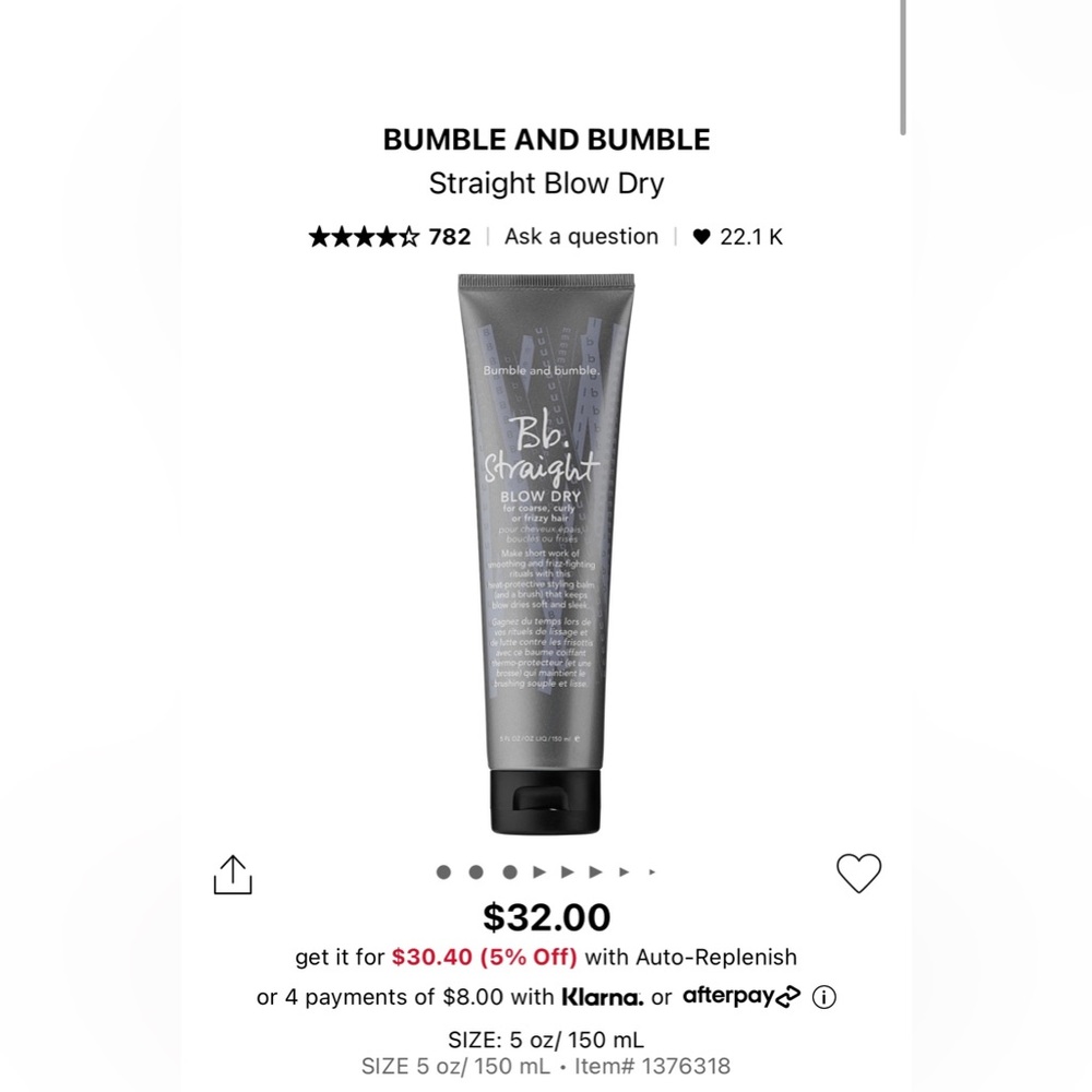 Bb Straight Blow Dry